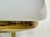 Metal Brass Table Lamp with Opal Glass Dome, Germany, 1970s For Sale - Image 7 of 15
