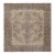 Rug & Kilim’s Square Distressed Persian-Inspired Rug in Chobi Tones For Sale