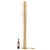 A sophisticated floor lamp designed by Angelo Brotto for Esperia, dating to the 1970s. Executed in brass with Murano glass...
