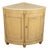 Antique 18thC Swedish Painted Gustavian Marble Top Corner Cupboard Cabinet 1780 For Sale