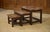 Nesting Tables with Petrified Wood Tops, 1960s, Set of 3 For Sale - Image 3 of 11
