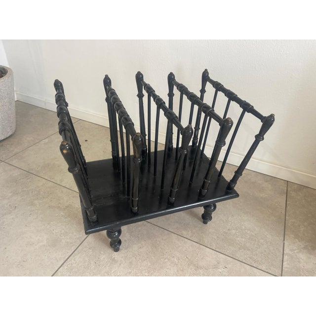 Old Historicist Newspaper Rack Newspaper Box Dimensions: Height x Width x Depth 46 x 50 x 36. a newspaper rack made of oak...