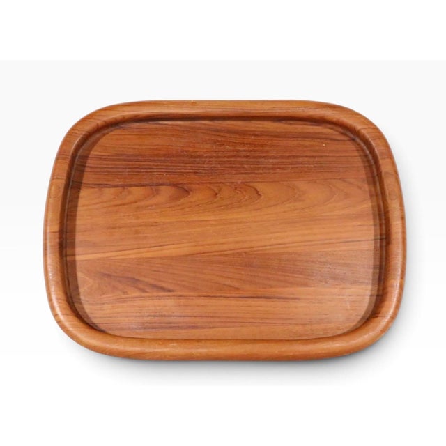Dansk Mid 20th Century Danish Modern Tray by Jens Quistgaard for Dansk Thailand For Sale - Image 4 of 11