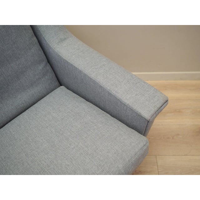 Danish Grey Armchair, 1960s For Sale - Image 10 of 16