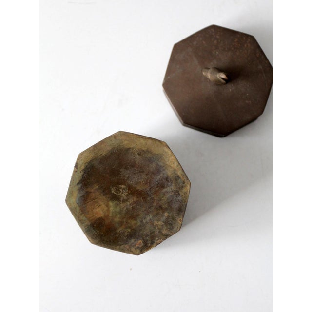 Mid-Century Brass Box With Bird Finial For Sale - Image 14 of 14