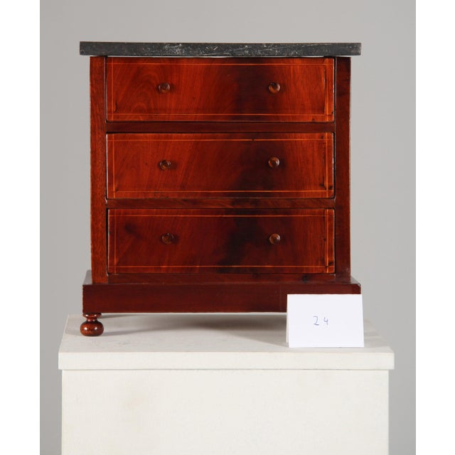 Miniature Chest of Drawers, 1850 For Sale - Image 6 of 7
