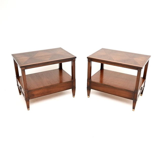 1930s Antique Georgian Side Tables, 1930s, Set of 2 For Sale - Image 5 of 10