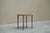 Mid-Century Side Table in Wrought Iron and Verre Eglomisé, 1940s For Sale - Image 6 of 17