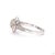 Modern Antique Design 1.07 Carat Old European Cut Diamond Gold Ring, Size 6.5 For Sale - Image 3 of 9