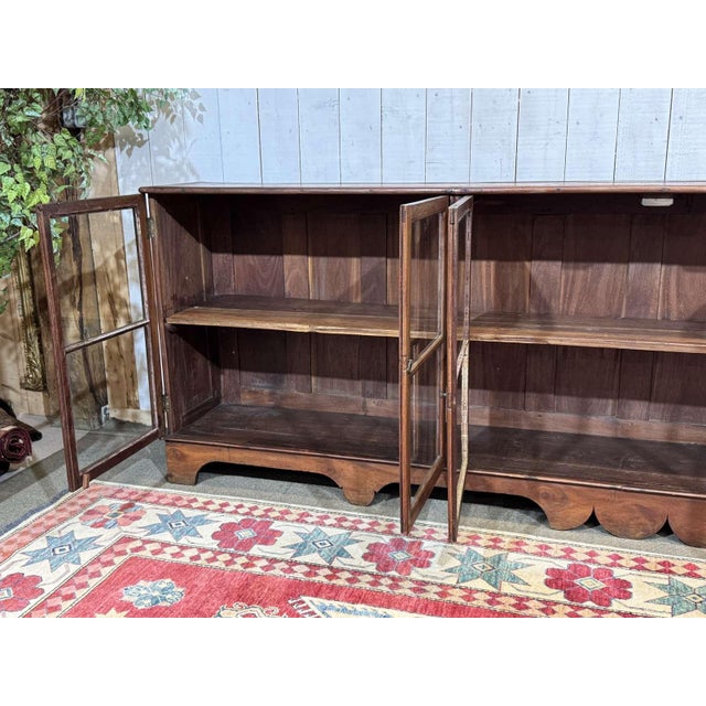 Six-Door Sideboard in Indian Mahogany, 1950s For Sale - Image 17 of 18
