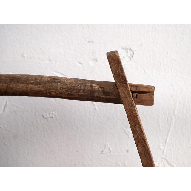 Wood Antique Wooden Basket, 1900s For Sale - Image 7 of 8