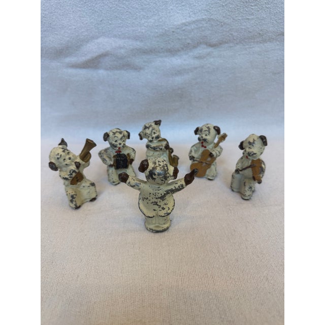 Art Deco Cast Iron Vintage Adorable Marching Band For Sale - Image 3 of 8