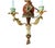 Vintage Italian Carved Wood Monkey Wall Sconces, Hand-Painted - a Pair For Sale In Tampa - Image 6 of 14
