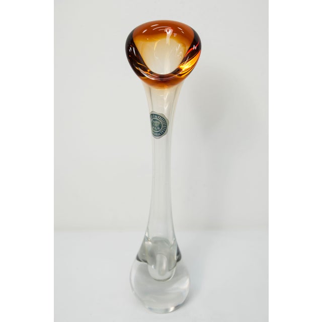 Handmade Crystal Vase from Vallerysthal, 1960 For Sale - Image 13 of 13