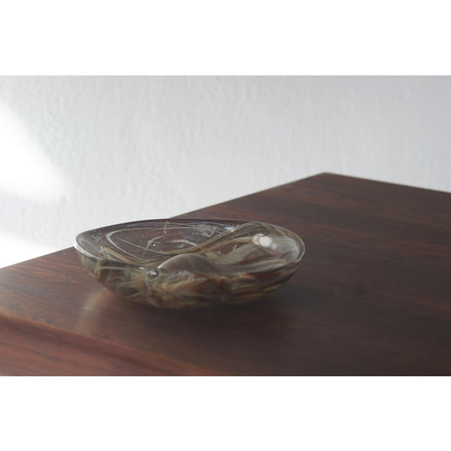 1970s Danish Glass Model 868 Bowl by Michael Bang for Holmegaard, 1970s For Sale - Image 5 of 8