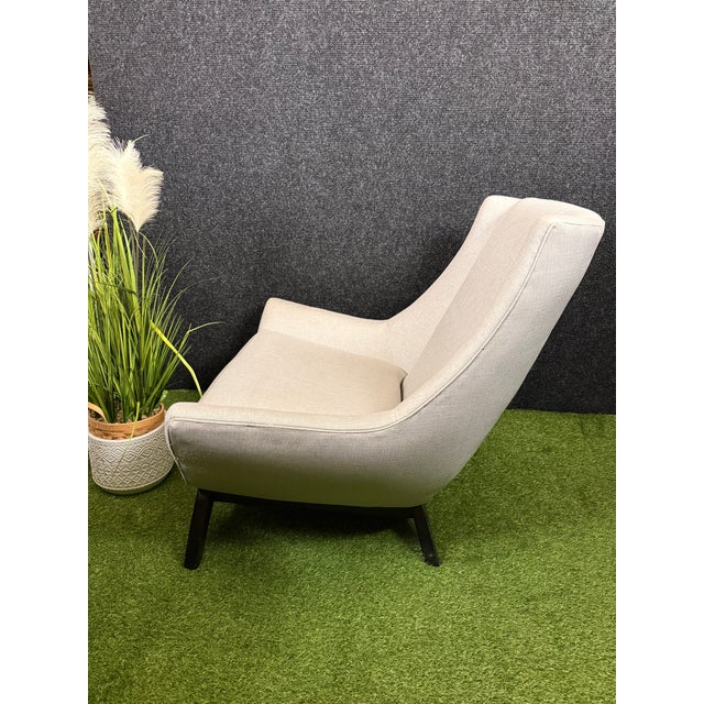 2010s Authentic Precedent "Jasper" High-Back Accent Chair For Sale - Image 5 of 5