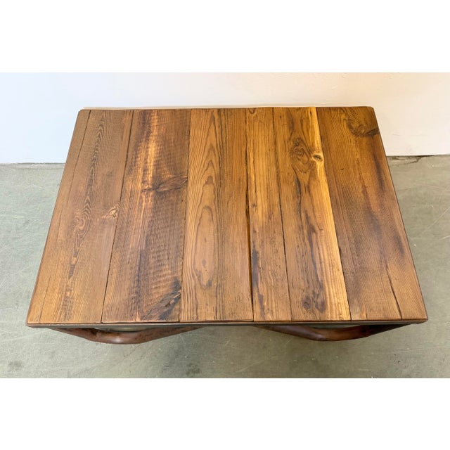 Vintage Industrial Coffee Table, 1960s For Sale - Image 4 of 16