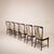 Wood Mid-Century Modern Italian Mahogany Stained Dining Chairs by Osvaldo Borsani for Abv, 1950, Set of 6 For Sale - Image 7 of 18
