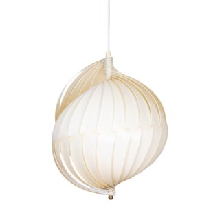 Vintage Moon Pendant Lamp by Flemming Brylle and Preben Jacobsen, 1960s For Sale