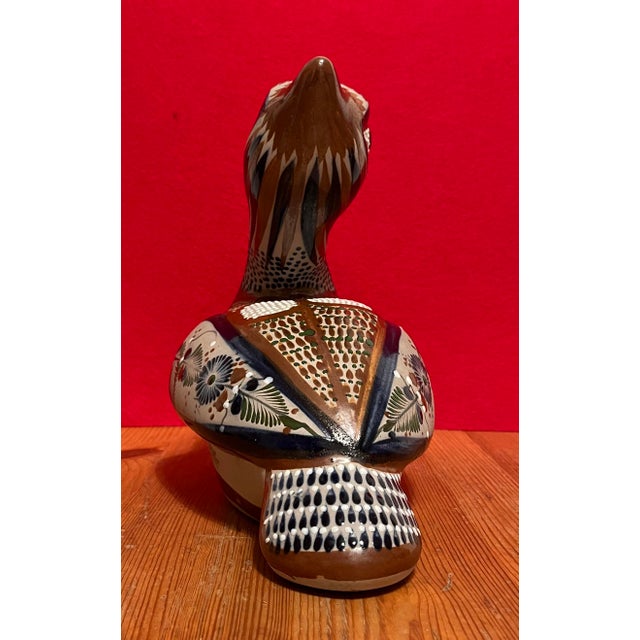 1980s Ceramic Bird by Santana, Tonala, 1980s For Sale - Image 5 of 11