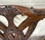 Blue Vintage English Chippendale Style Carved Mahogany Dining Chairs - Set of 8 For Sale - Image 8 of 12