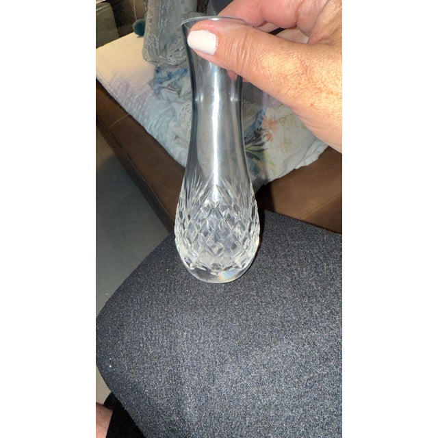 Late 20th Century Vintage Royal Doulton Crystal Vase For Sale - Image 5 of 9