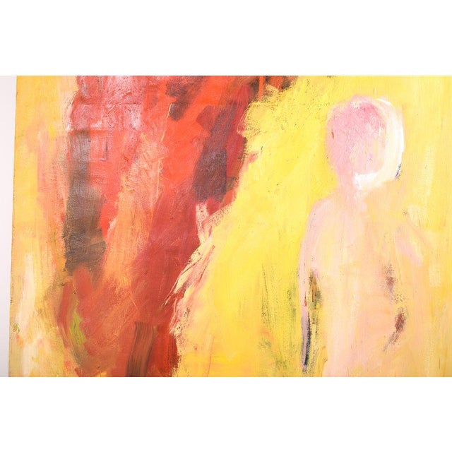 Abstract Painting, M. Thomsen, 1994, Acrylic on Canvas For Sale - Image 4 of 7