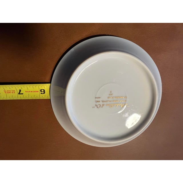 Fitz and Floyd Medaillon d'Or Terra Cotta Dinner Service for 8 - 57 Pieces For Sale - Image 13 of 16