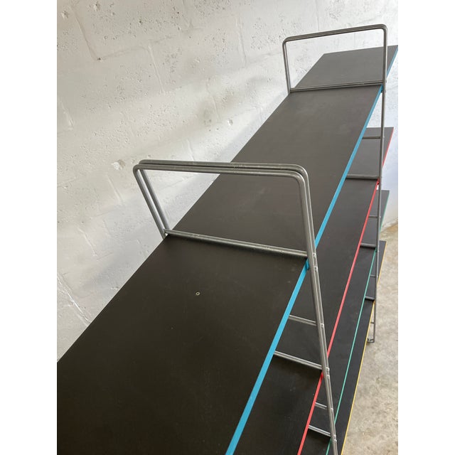 1980s 1980s Vintage Ikea Guide Shelving Unit or Bookcase by Niels Gammelgaard For Sale - Image 5 of 11