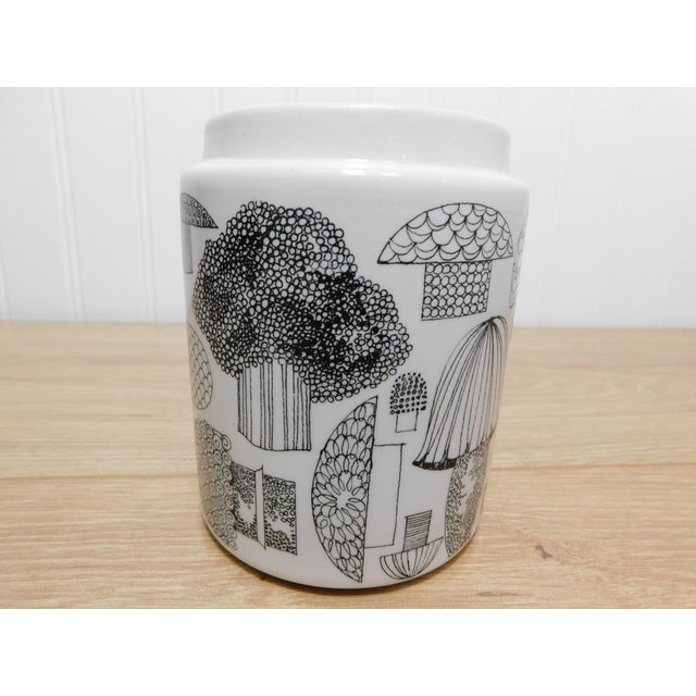 Vintage Finel Arabia Mushroom Salad Bowl Set & Canister, 1960s – Designed by Kaj Franck & Esteri Tomula For Sale - Image 15 of 18