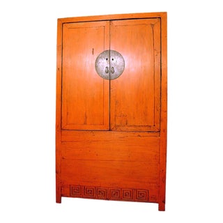 Early 19th Century Antique Chinese Wedding Cabinet For Sale