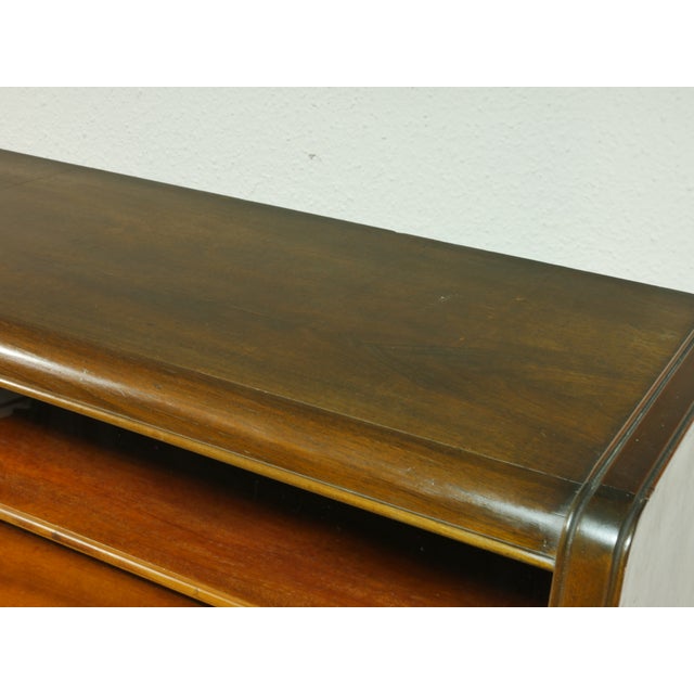 Mid-Century Modern Display Cabinet in Beech and Oak, 1960s For Sale - Image 6 of 14