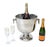French Silver-Plated Cuvee Champagne Cooler For Sale - Image 10 of 10