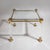 Coffee Tables in Acrylic Glass and Brass, Italy, 1950s, Set of 2 For Sale - Image 8 of 13
