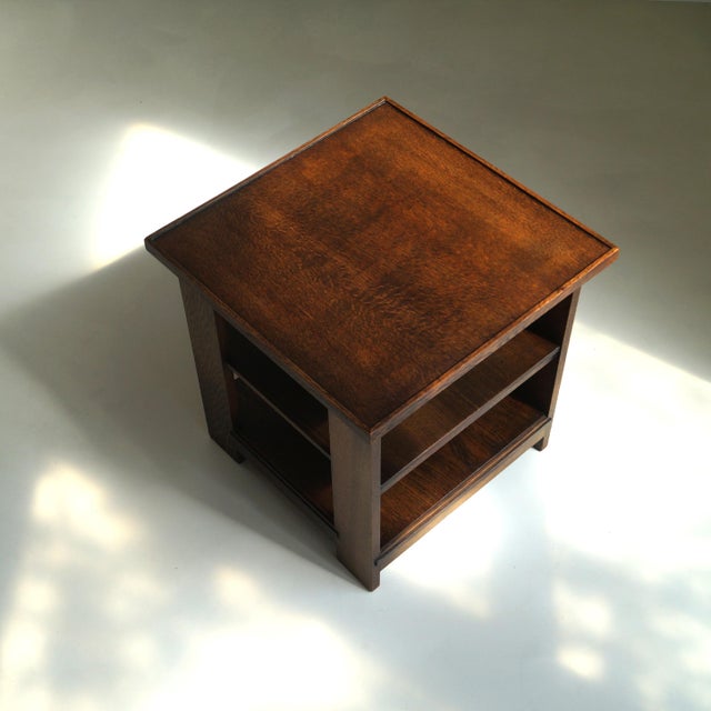 Black Dutch Art Deco Hague School Occasional Table from L.O.V. Oosterbeek, 1920s For Sale - Image 8 of 18