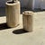 Oval White Petrified Wood Side Table, 1980s For Sale - Image 15 of 18