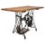 Wood Vintage English Cast Iron Table, 1900s For Sale - Image 7 of 12