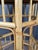 Palm Beach Style Hexagon Bamboo, Rattan & Wicker Top Side End Table For Sale - Image 10 of 12