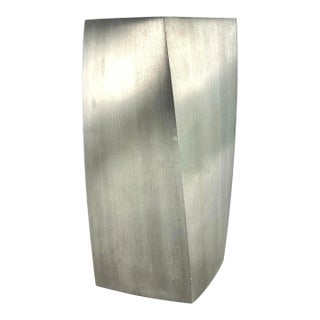 Brushed Aluminum Sculpture by Frank Gehry for Knoll, 1999 For Sale