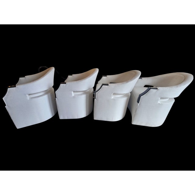 Caracole "Dinner Roll" Chairs by Caracole Design For Sale - Image 4 of 11