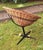 Revolving Rattan and Iron Pod Chair, 1960s For Sale - Image 6 of 8