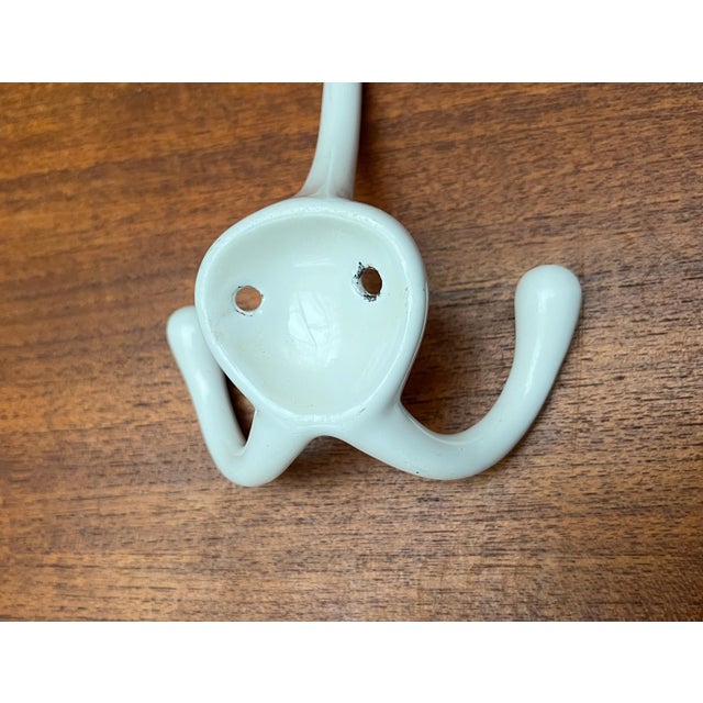 Mid-Century Metal Coat Hook, 1950s For Sale - Image 10 of 14