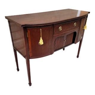 Early 20th Century Sheraton Style Mahogany Sideboard For Sale