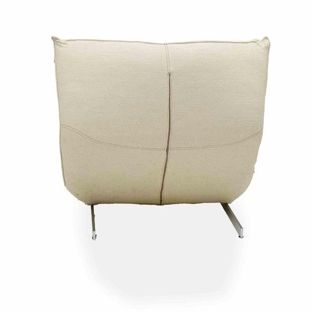 Set of Canestrari Lounge Chair with Ottoman by Vittorio Varo, Italy, 1970s For Sale - Image 9 of 14