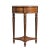Jules 1 Drawer Round End Table, Medium Brown For Sale In Chicago - Image 6 of 9