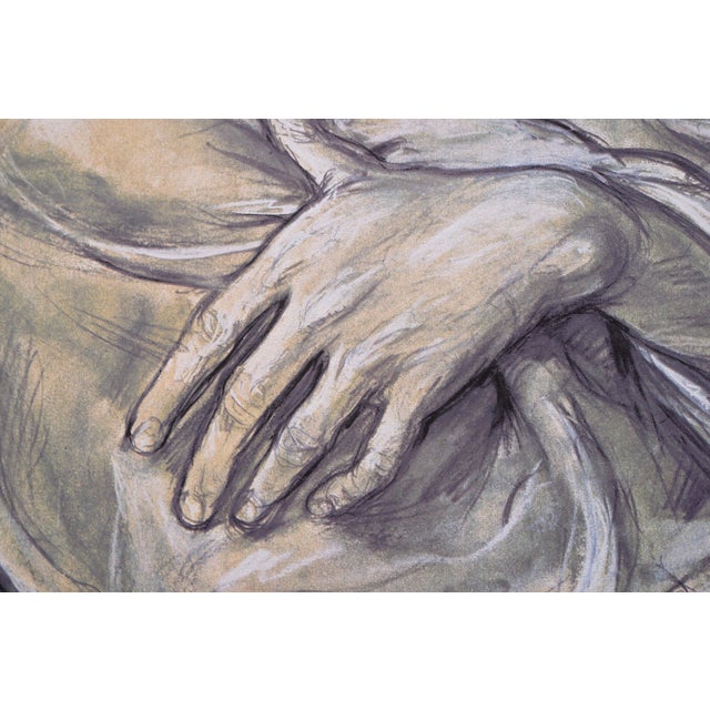 Printmaking Materials Sheldon C. Schoneberg Pierrot Artist's Proof Print For Sale - Image 7 of 7