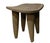 This Rustic African Senufo Stool/Table is hand carved from a single piece of heavyweight wood, boasting abstract and...