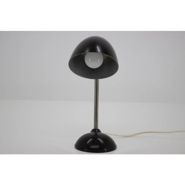 Bakelite Table Lamp, Czechoslovakia, 1950s For Sale - Image 6 of 9
