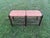 Wood 20th Century Rural French Two-Seater Straw Bench in Wood and Rush, 1890s For Sale - Image 7 of 7