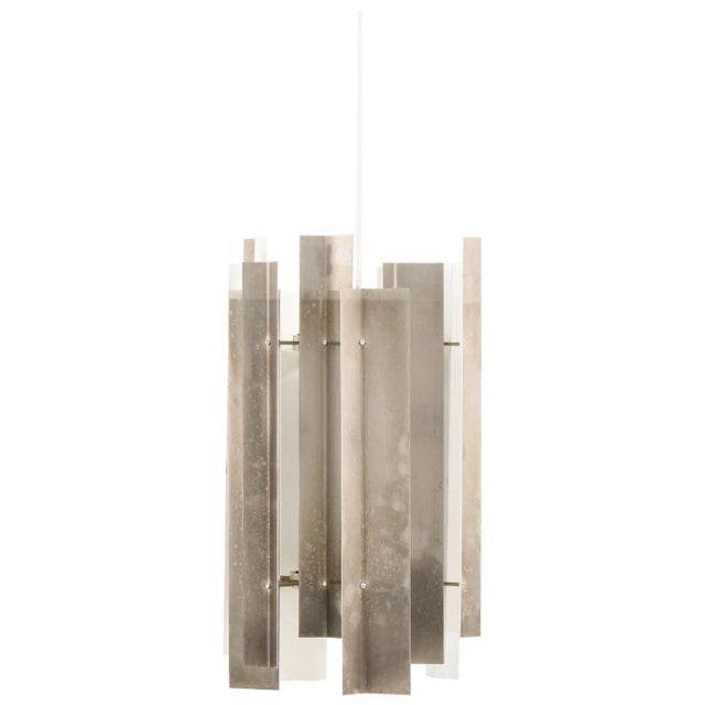 Metal Ceiling Lamps in the Style of Simon Henningsen Produced in Denmark For Sale - Image 7 of 7